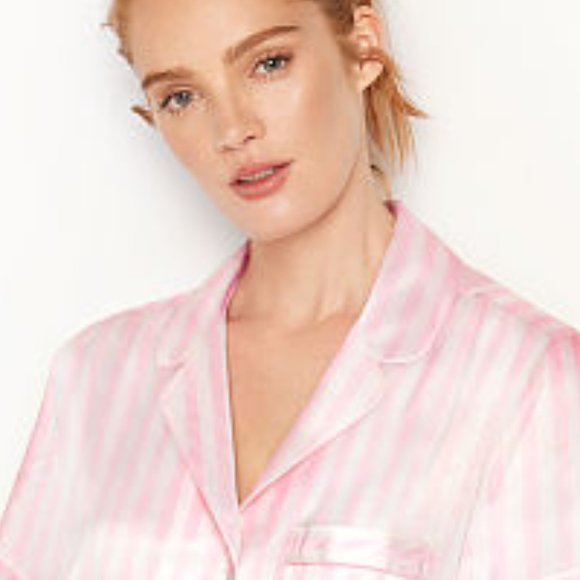 LAST ONE!!! VS NWT XL Satin Short PJ Set - Picture 3 of 11